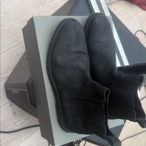 All Saints Black Leather Boots